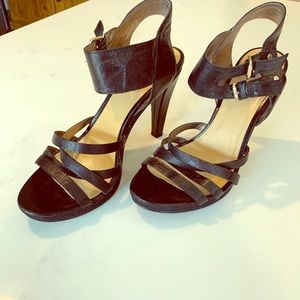 Nine West High Heeled Sandal Sz 7